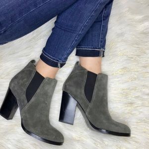 MARC FISHER Saint Suede Ankle Boots 9.5 NEW